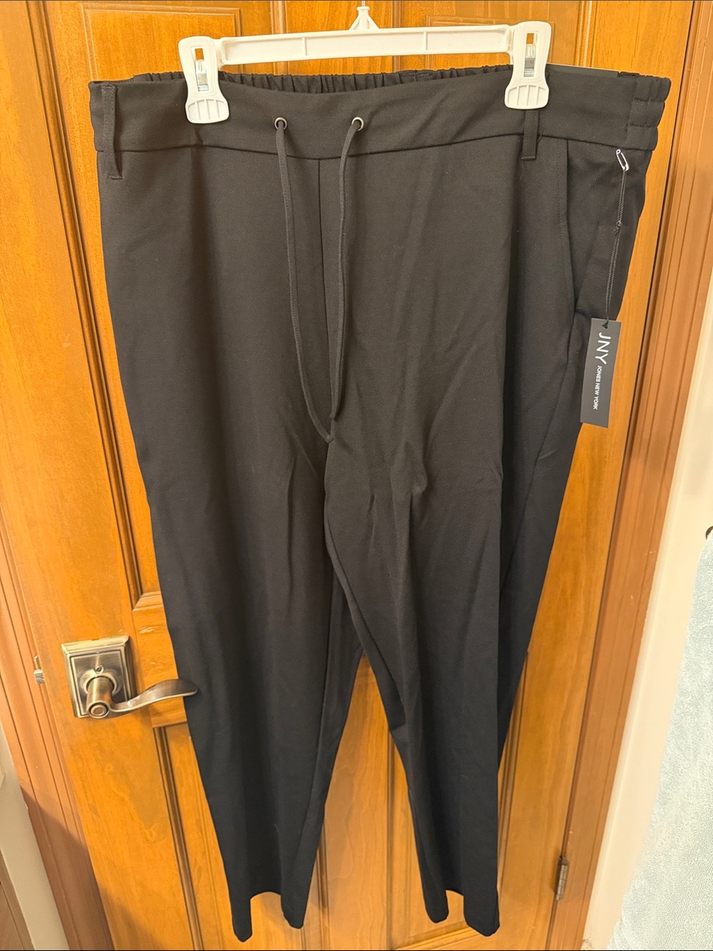 NWT Jones New York Women’s 1X Black Drawstring Pants